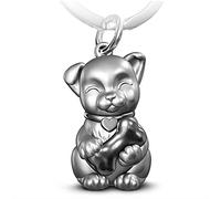 FABACH Puppy - Kleiner Hund Glücksbringer Welpe Labrador - Hundepfote Anhänger - Hund Geschenk Hundebesitzer