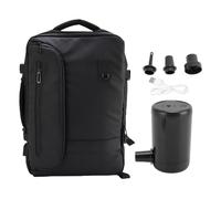 Fabater Vakuum -Rucksack, Vakuumdichtungskompressions -Reise -Rucksack, 55L Erweiterbarer Air Vac Bag Back Pack mit Reisepumpe für Laptop, Business, College zu Genehmigen