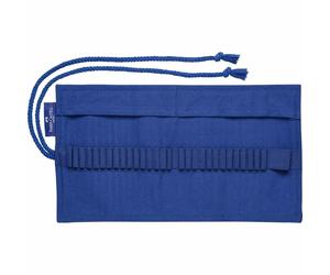 FABER-CASTELL 114664, Weiches Federmäppchen, Baumwolle, Blau, Einfarbig, Drinnen, Junge/Mädchen