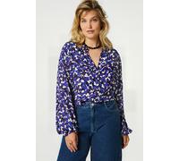 Fabienne Chapot Liv Blouse Black/poppy Purple Größe: 34 | Business hemden Outlet | Damen | Violett