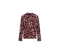 Fabienne Chapot - Quinty Top deep burgundy/creme - Gr. - L