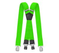 Fabio Farini 4 cm breiter Hosenträger X Form für Herren