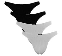 Fabio Farini 4er-Pack maskuline Herren String-Tangas