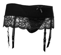 Fabio Farini verführerische Damen Strumpf-Halter Strapsgürtel Lingerie Lingerie in verschiedenen Designs und Farben Design 3 40-42