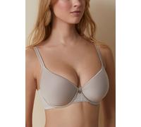 Fabiola Selene Beige - Glatter BH mit Bügel und Schaumstoffkörbchen - Größe 85 D
