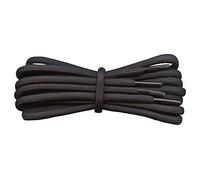 Fabmania Dicke runde Schnürsenkel - 5 mm Durchmesser - Schwarz - Länge 180cm