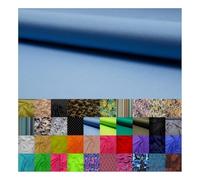 Fabrics-City blau hochelastisch Stoff badeanzugstoff badeanzug Spandex 4 Way Stretch Fabric Bademode Bikinistoff Sport Jersey Schwimmstoff elastisch zum nähen für Damen Herren Kinder, 5054