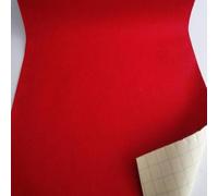 Fabrics-City rot selbstklebender Wollfilz Stoff 100cm breit, Klebefilz, self adhesive Filz, zum Nähen, Basteln, Dekorieren, DIY, flexible Beschichtung für kreative Projekte, 2885