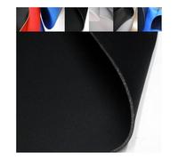 Fabrics-City Schwarz/Schwarz 5mm Neoprenstoff Imitat, Stretch Schaumstoff Gummi Stoff zum Nähen & Kleben, Neopren-Look, Doubleface Neopren-Ähnlicher für Sport, Mode DIY, 3207