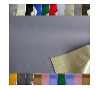 Fabrics-City silber selbstklebender Filzstoff 50cm, Klebefilz aus Wolle, Self Adhesive Filz für DIY, Bastelprojekte, Dekoration, Nähen, Flexible Beschichtung Stoff, 2813
