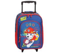 Fabrizio Paw Patrol Chase Marshall Skye Kinder Trolley Kinderkoffer Weichgepäck Polyester 32 x 42 x 16/21 cm Vol. 17 l (Blau Marshall)