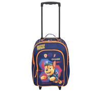Fabrizio Paw Patrol Chase Marshall Skye Kinder Trolley Kinderkoffer Weichgepäck Polyester 32 x 42 x 16/21 cm Vol. 17 l (Dunkelblau Chase)