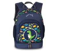 Fabrizio Kinderrucksack Kindergarten Rucksack Tasche mit Brustgurt und Bodenfach 20616, Farbe:Navy