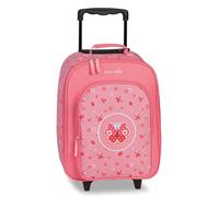 Fabrizio leichter Kindertrolley Kabinen Kinderkoffer Kindergepäck 20672, Farbe:Rosa