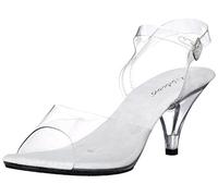 Fabulicious BELLE-308, Damen Offene Sandalen, Transparent (Clr/Clr), 42 EU (9 UK)