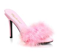 Fabulicious CLASSIQUE-01F B. Pink Pu-Fur UK 7 (EU 40)