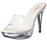 Fabulicious COCKTAIL-501, Damen Offene Sandalen, Transparent (CLR/CLR), 40 EU (7 UK)