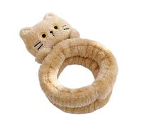 Face Wash Headband - Spa Makeup Wrap for Skincare | Plush Elastic Material with Cat Style Design, Gentle Hair Bands Function, Beauty Party Accessory, Skin Care Tool for Friends Home Use