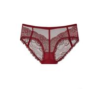 FACULX Damen Spitzen Slip Nahtlos Mesh Leicht Atmungsaktiv | Polyester Material, moderate Elastizität, reine Farben, stylisches Aussehen, einfache Pflege