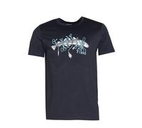 FÄDD Herren T-Shirt Rundhals aus Bio-Baumwolle "Kabeljau" Grau Grau L