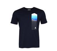 FÄDD Herren T-Shirt Rundhals aus Bio-Baumwolle "KiWo 2024 BT" Navy Blau Blau S