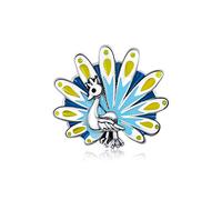 FAEFASH Wunderbarer Zoo-Charm-Anhänger aus 925er Silber, Giraffe, Koala, Elefant, passend für Pandora-Armband für Tierliebhaber