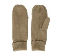Fäustlinge ATHLECIA "Kotoko", Damen, Gr. L, grün, 63% Polyacryl, 14% Polyester, 14% Nylon, 5% Wolle, 4% Elasthan, unifarben, Handschuhe Fäustlinge, aus weichem, wärmendem Strick (98181928-L) grün