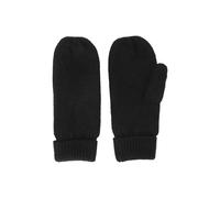 Fäustlinge ATHLECIA "Kotoko", Damen, Gr. S/M, schwarz, 63% Polyacryl, 14% Polyester, 14% Nylon, 5% Wolle, 4% Elasthan, unifarben, Handschuhe Fäustlinge, aus weichem, wärmendem Strick (27328247-S) schw