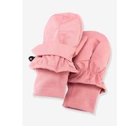 Sterntaler Fäustlinge aus Funktionsmaterial mit Daumen Unisex - Baby und Kinder Handschuhe gefüttert mit wärmendem Baumwollfleece, wasserabweisend - perlrosa, 3