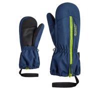 Fäustlinge ZIENER "LANGELO-Z AS glove mini", Baby, Gr. 1,5, blau (hale navy stru), Polyester, Handschuhe Fäustlinge (54287928-1,5) hale navy stru