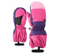 Fäustlinge ZIENER "LIWI-Z AS glove mini", Damen, Gr. 2,5, rosa (pop pink), Obermaterial: 100% Polyester; Innenseite: 100% Polyester; Futter: 100% Polyester; Wattierung: 100% Polyester, Handschuhe Fäus