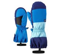 Fäustlinge ZIENER "LIWI-Z AS glove mini", Damen, Gr. 3, blau (persian blau), Obermaterial: 100% Polyester; Innenseite: 100% Polyester; Futter: 100% Polyester; Wattierung: 100% Polyester, Handschuhe Fä