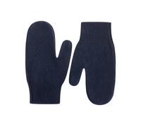 Fäustlinge ZWILLINGSHERZ, Damen, marine, Strick, Kaschmir, unifarben, Handschuhe Fäustlinge, aus reinem Kaschmir (64249212-0) marine