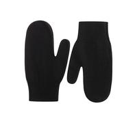 Fäustlinge ZWILLINGSHERZ, Damen, schwarz, Strick, Kaschmir, unifarben, Handschuhe Fäustlinge, aus reinem Kaschmir (92544120-0) schwarz