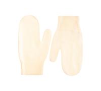 Fäustlinge ZWILLINGSHERZ, Damen, weiß (wollweiß), Strick, Kaschmir, unifarben, Handschuhe Fäustlinge, aus reinem Kaschmir (49540533-0) wollweiß