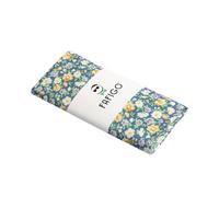 FAFIGO "Fra Clemenza", blaues Einstecktuch mit buntem Blumenmuster