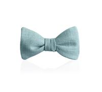 FAFIGO "Marco", Fliege aus Leinen in Pastellgrün