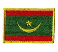 FahnenMax Flaggen Aufnäher Patch Mauretanien