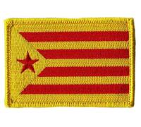 FahnenMax Flaggen Aufnäher Patch Spanien - Estelada Groga