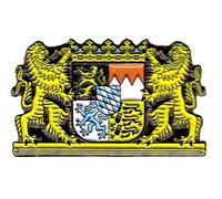 FahnenMax® Pin Anstecker Freistaat Bayern Löwen Wappen