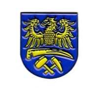 FahnenMax® Pin Anstecker Oberschlesien Wappen