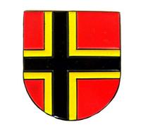 FahnenMax® Pin Deutscher Widerstand Wappen Anstecker Anstecknadel