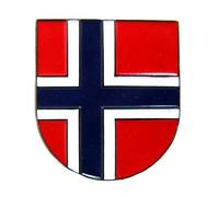 FahnenMax® Pin Norwegen Wappen Anstecker Anstecknadel