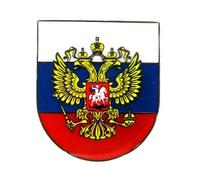 FahnenMax® Pin Russland Adler Wappen Anstecker Anstecknadel