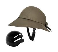 Fahrradhelm, Sonnenhut, Hut mit breiter Krempe, verstellbar, modisch, modisch, zum Angeln, Sport im Freien | Damenhelm