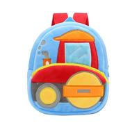 Fahrzeug Kinderrucksack,Technisches Fahrzeug Serie Kindergartenrucksack,Mini Kindergarten Rucksack für 2-5 Jährige Kindergarten Junge und Mädchen (Druckstraße Fahrzeug)