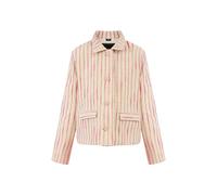 Faina Blazerjacke Mädchen Rosa Wollweisser Streifen 6A / 116cm