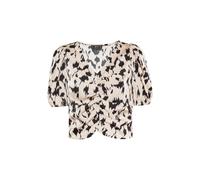 Faina Bluse Damen Beige Mehrfarbig XS