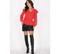 Faina Bluse Damen rot, M