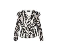 Faina Bluse Damen schwarz weiss S